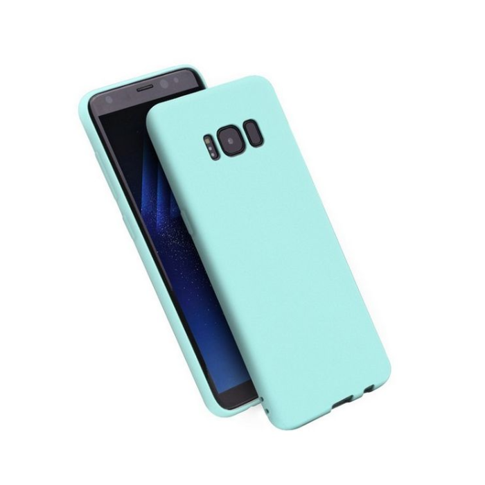 Silikónové puzdro Samsung Galaxy A22 5G Candy mätové