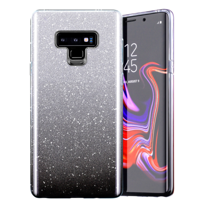 Silikónové puzdro na Xiaomi Redmi Note 10 Pro/10 Pro Max Shine Bling čierne