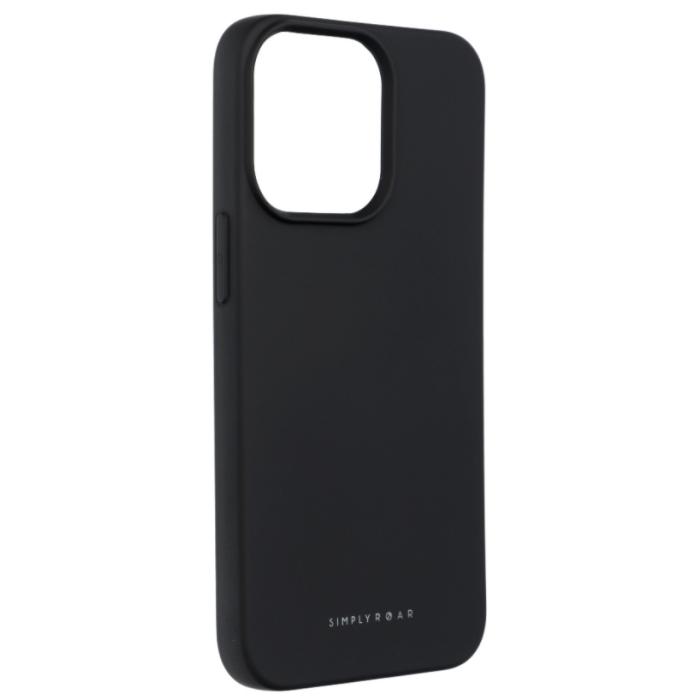 Silikónové puzdro na Apple iPhone 13 Pro Roar Space čierne