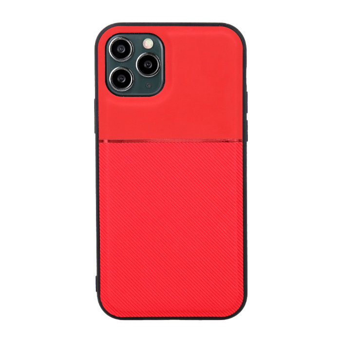 Plastové puzdro na Samsung Galaxy A52/A52 5G/A52s 5G Elegance červené