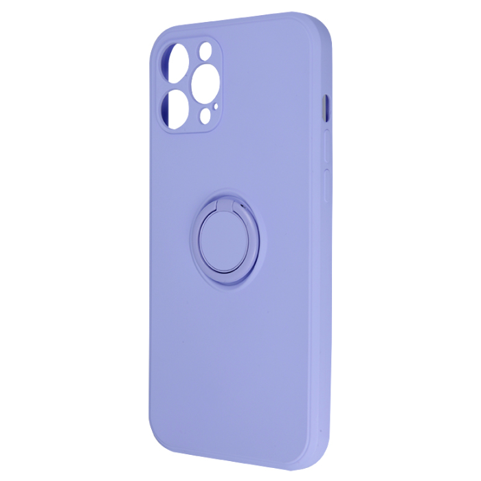 Silikónové puzdro na Xiaomi Redmi 10/10 2022 Finger Grip fialové