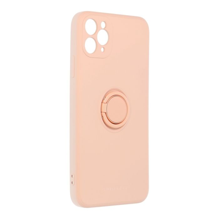 Silikónové puzdro na Apple iPhone Xr Roar Amber ružové