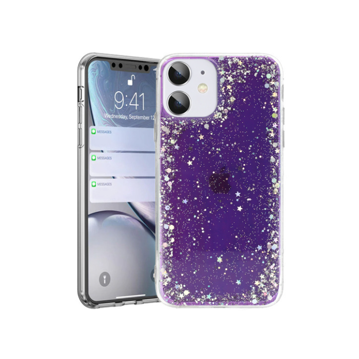 Silikónové puzdro na Xiaomi Redmi 9T Brilliant fialové