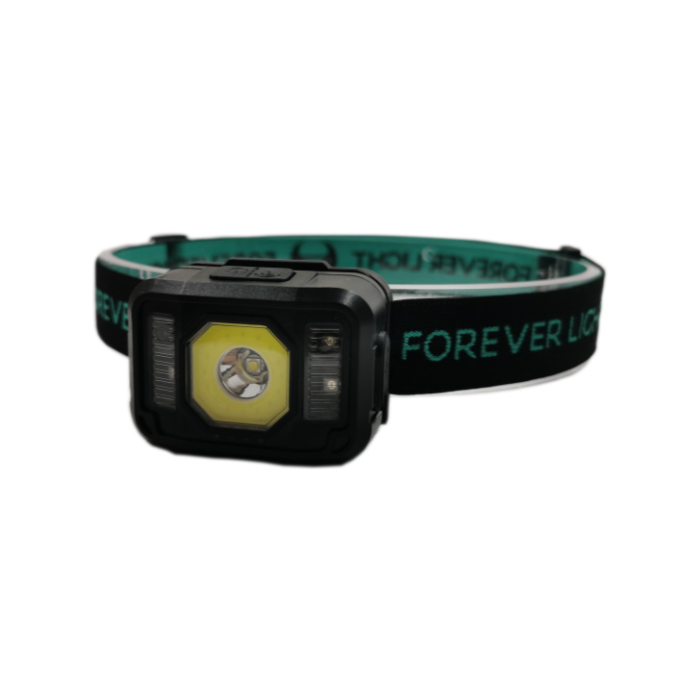 Čelovka Forever Light Senso XP-E LED 3W + COB 3W with sensor 270lm 1200mAh Li-Pol