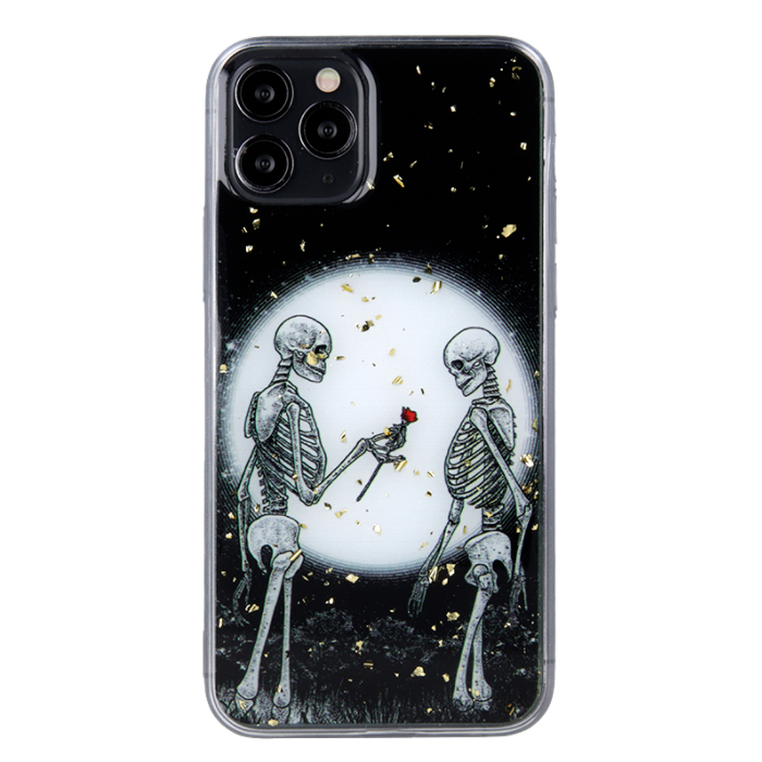 Silikónové puzdro na Samsung Galaxy S22 Plus 5G Romantic Skeletons 2