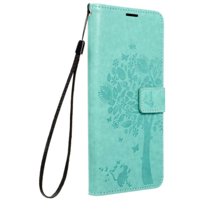 Diárové puzdro na Samsung Galaxy A53 5G Forcell MEZZO tree zelené 