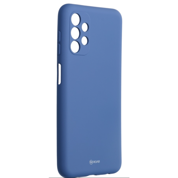 Silikónové puzdro na Samsung Galaxy A13 Roar Colorful Jelly modré 