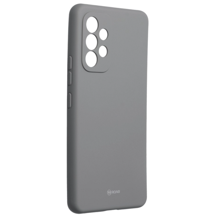 Silikónové puzdro na Samsung Galaxy A53 5G Roar Colorful Jelly sivé