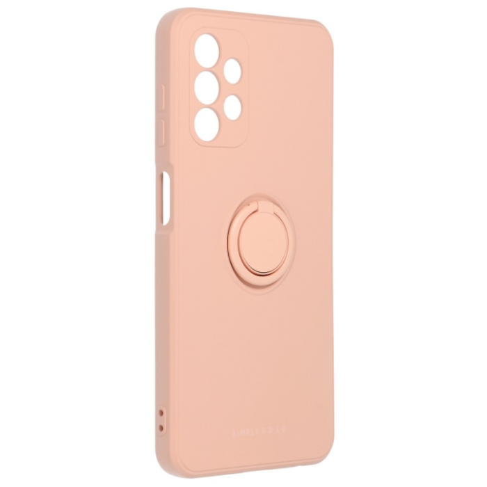 Silikónové puzdro na Samsung Galaxy A13 Roar Amber ružové