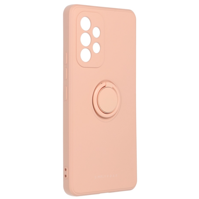 Silikónové puzdro na Samsung Galaxy A53 5G A536 Roar Amber ružové                       
