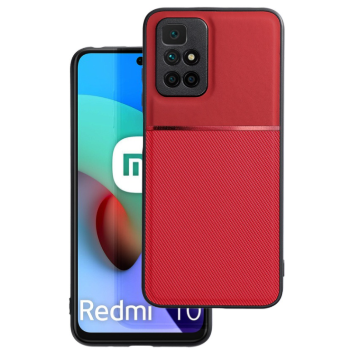 Plastové puzdro na Xiaomi Redmi 10 Forcell Noble červené