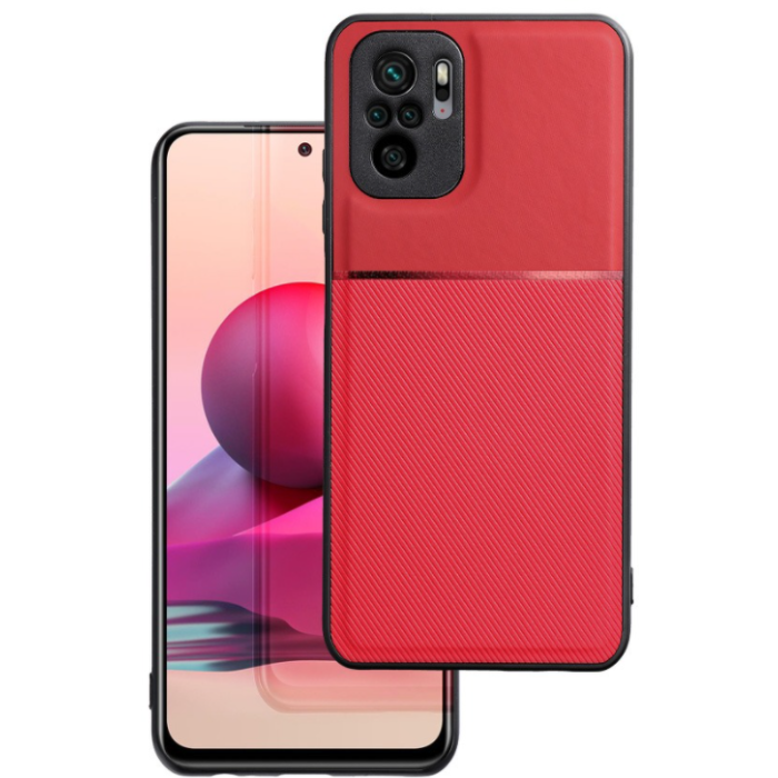 Plastové puzdro na Xiaomi Redmi Note 10 Pro/10 Pro Max Forcell Noble červené