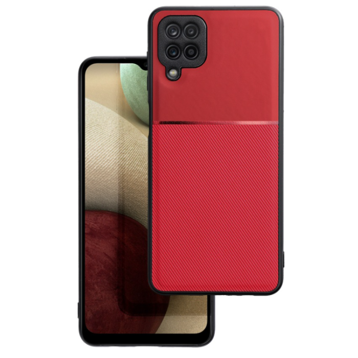 Plastové puzdro na Samsung Galaxy A12 A125/M12 M127 Forcell Noble červené