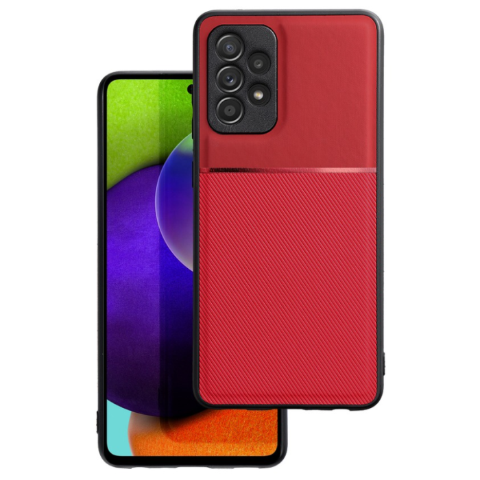 Plastové puzdro na Samsung Galaxy S21 FE 5G G990 Forcell Noble červené