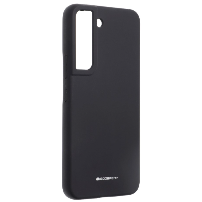 Silikónové puzdro na Samsung Galaxy S22 5G Mercury Silicone čierne