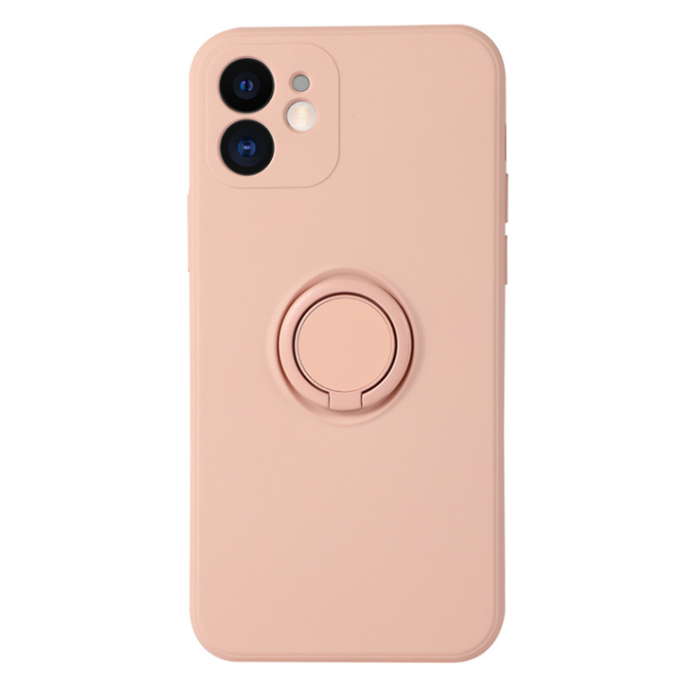 Silikónové puzdro na Samsung Galaxy A13 A135 Silicone Ring ružové