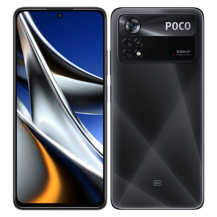 POCO X4 Pro 5G, 6/128 GB, Dual SIM, Laser Black - SK distribúcia