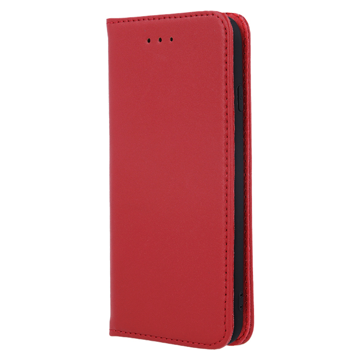 Diárové puzdro na Samsung Galaxy S21 FE 5G G990 Geniune Leather Smart Pro červené