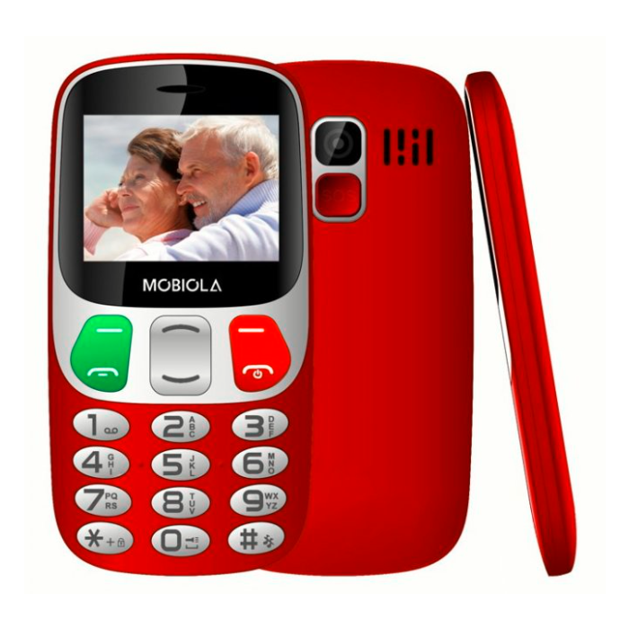 Mobiola MB800, Dual SIM, red  - SK distribúcia