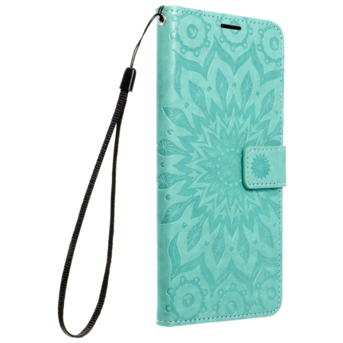 Diárové puzdro na Xiaomi Redmi 10C/Poco C40 Forcell MEZZO mandala zelené