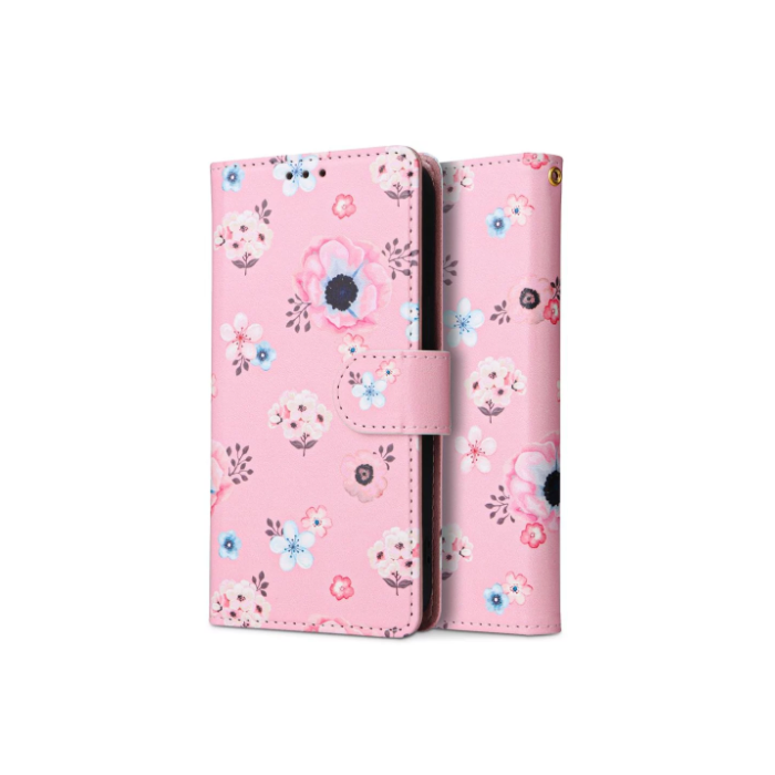 Diárové puzdro na Samsung Galaxy A13 A135 Tech-protect ružové kvety