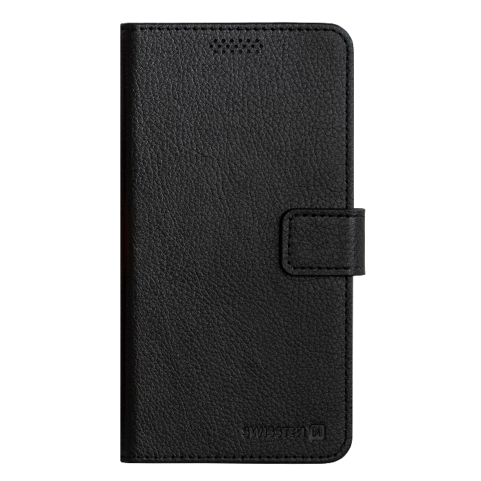 Diárové puzdro Swissten Libro Uni Book, veľkosť L, čierne