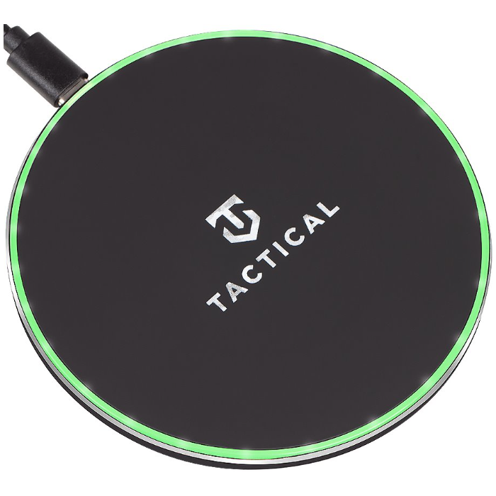 Bezdrôtová nabíjačka Tactical Base Plug Wireless Qi 15W čierna