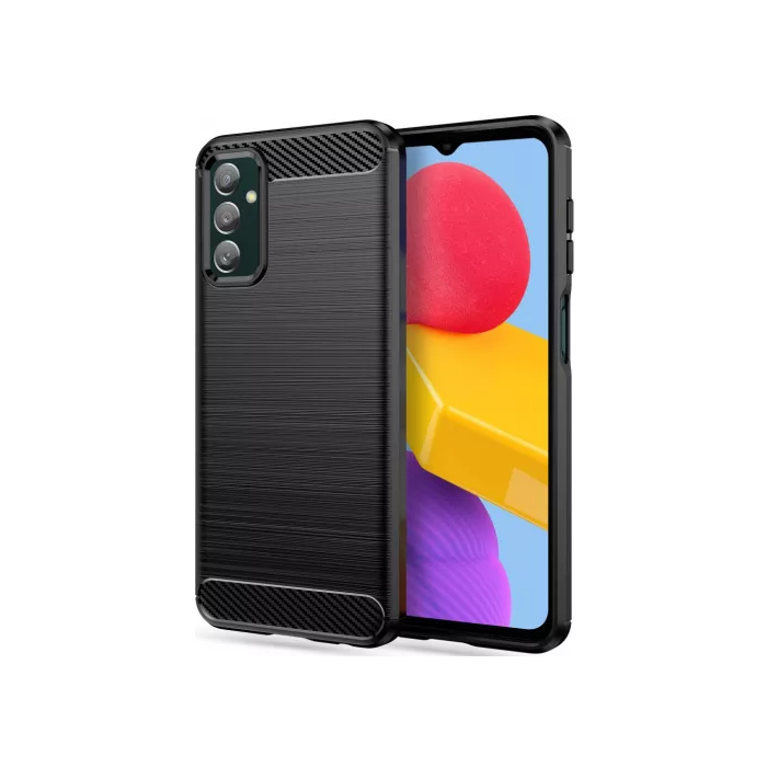 Silikónové puzdro na Samsung Galaxy M13 M135 Tech-protect Carbon čierne