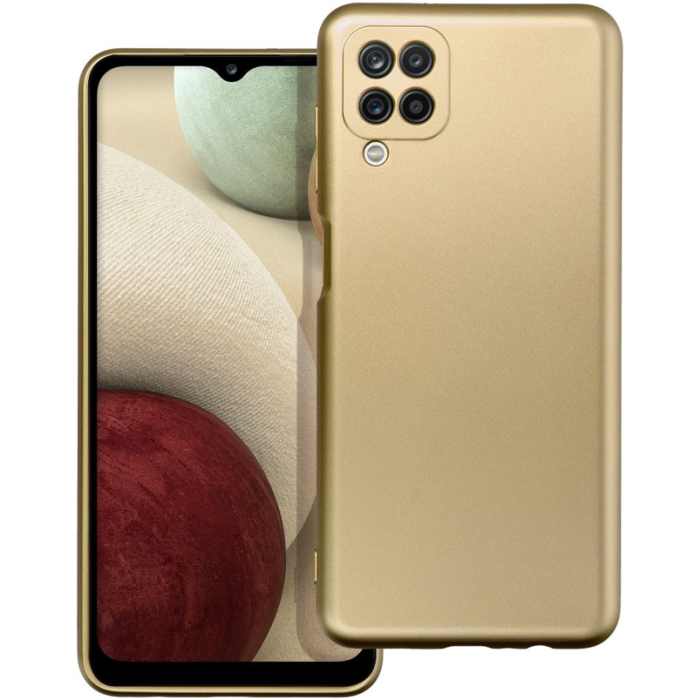 Silikónové puzdro na Apple iPhone 13 Metallic zlaté