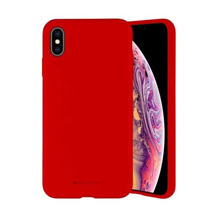 Kryt na Apple iPhone 14 Plus Mercury Silicone červené
