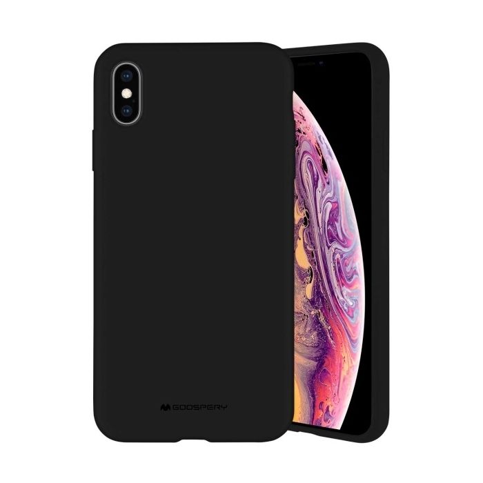 Kryt na Apple iPhone 14 Plus Mercury Silicone čierne