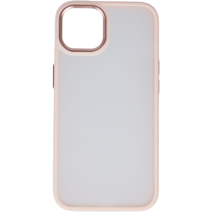 Plastové puzdro na Apple iPhone 14 Pro Satin Matt ružové