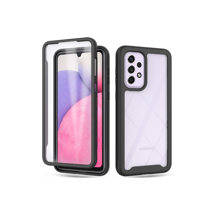 Odolné puzdro na Samsung Galaxy A33 A336 5G Tech-Protect Full Body Defense 360 čierne