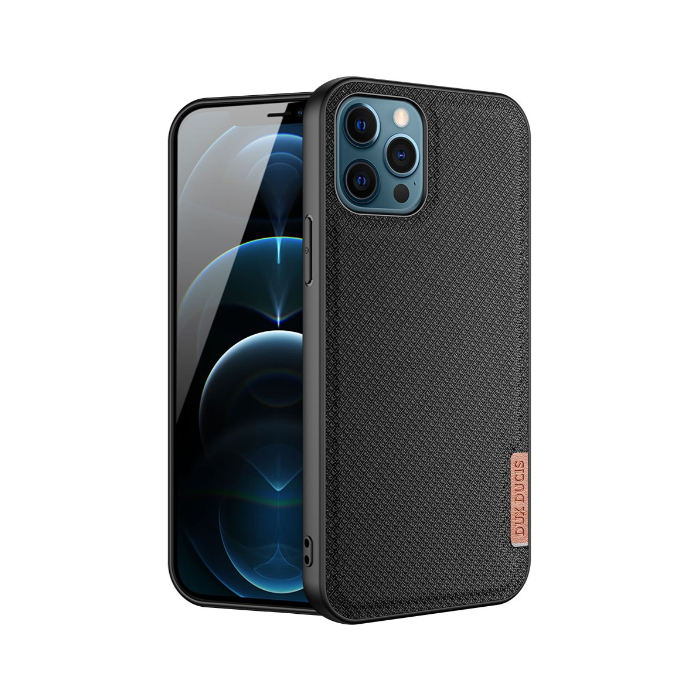 Plastové puzdro na Apple iPhone 12/12 Pro Dux Ducis Fino čierne