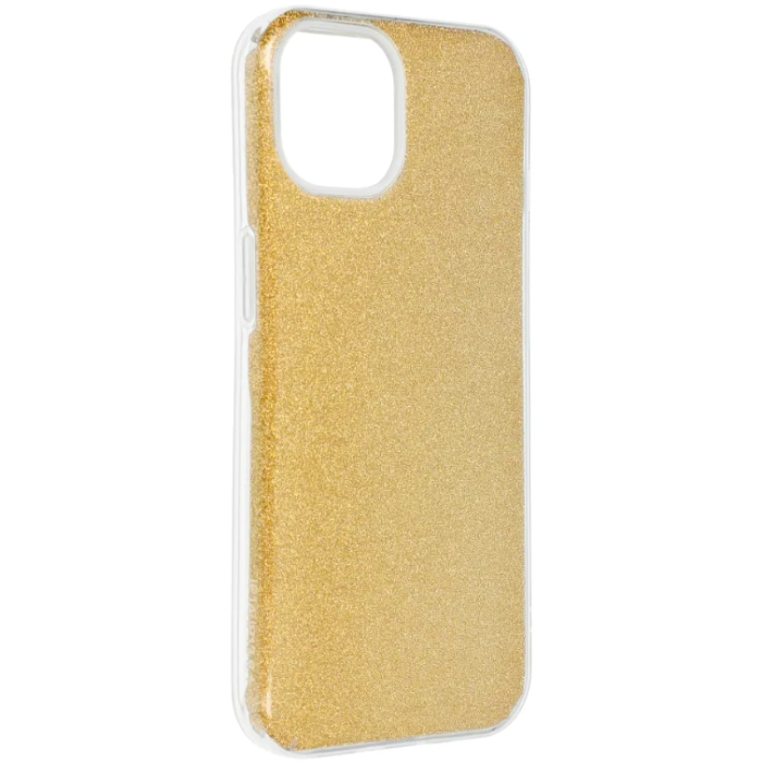 Silikónové puzdro na Apple iPhone 14 Plus Forcell Shining zlaté