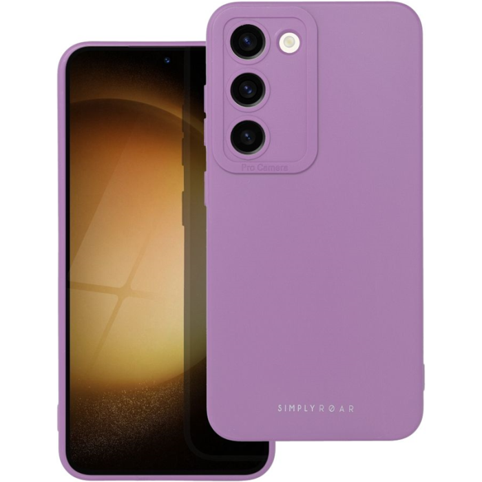 Silikónové puzdro na Samsung Galaxy A14 5G A146 Roar Luna fialové