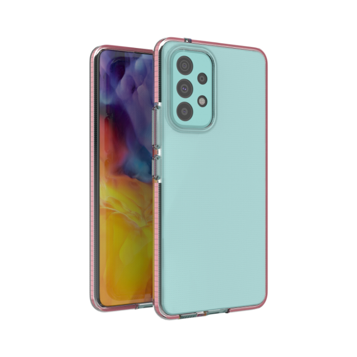 Silikónové puzdro na Samsung Galaxy A53 5G A536 Spring svetlo ružové