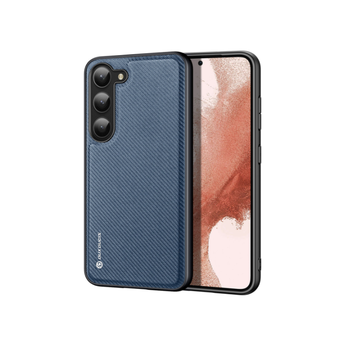 Plastové puzdro na Samsung Galaxy S23 5G S911 Dux Ducis Fino modré