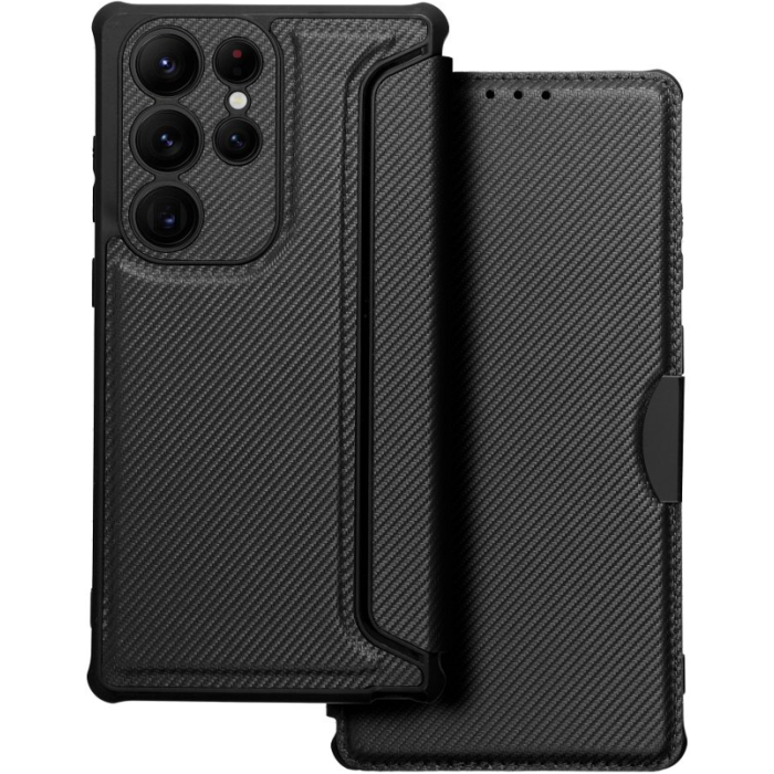 Diárové puzdro na Samsung Galaxy A14 LTE A145 RAZOR čierne