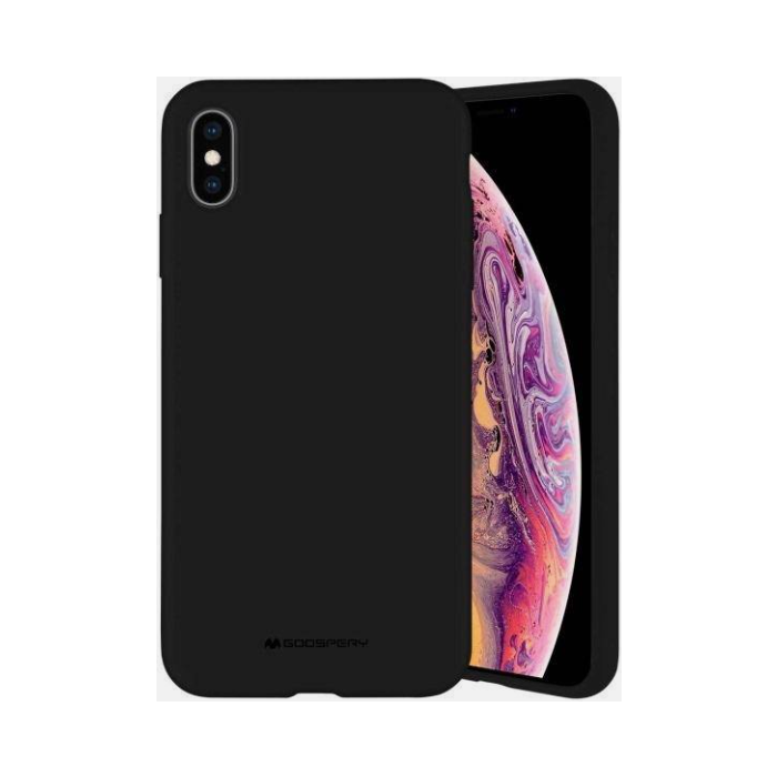 Silikónové puzdro na Samsung Galaxy S23 5G S911 Mercury Silicone čierne