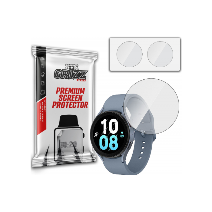 Tvrdené sklo na Samsung Galaxy Watch5 44mm SM-R910 Grizz Glass HybridGlass (2ks)