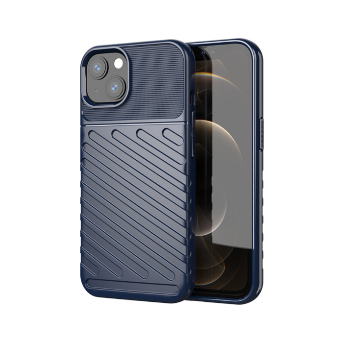 Odolné puzdro na Apple iPhone 13 Mini Thunder modré