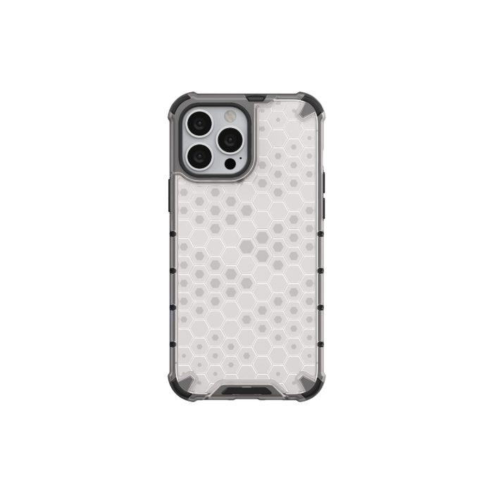 Odolné puzdro na Apple iPhone 14 Honeycomb Armor transparentné