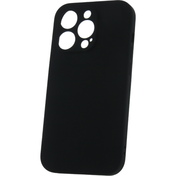 Silikónové puzdro na Apple iPhone 15 Plus Mag Invisible Pastel čierne