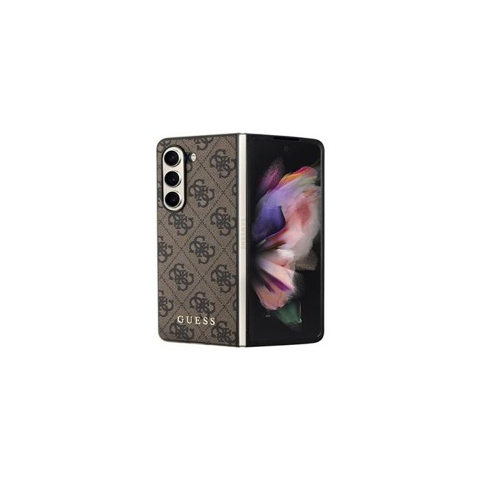 Obal Guess 4G Charms Samsung Galaxy Z Fold5 5G F946 GUHCZFD5GF4GBR Brown