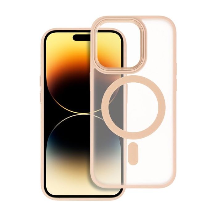 Obal Matte Mag Cover MagSafe Apple iPhone 15 Pro Max pink