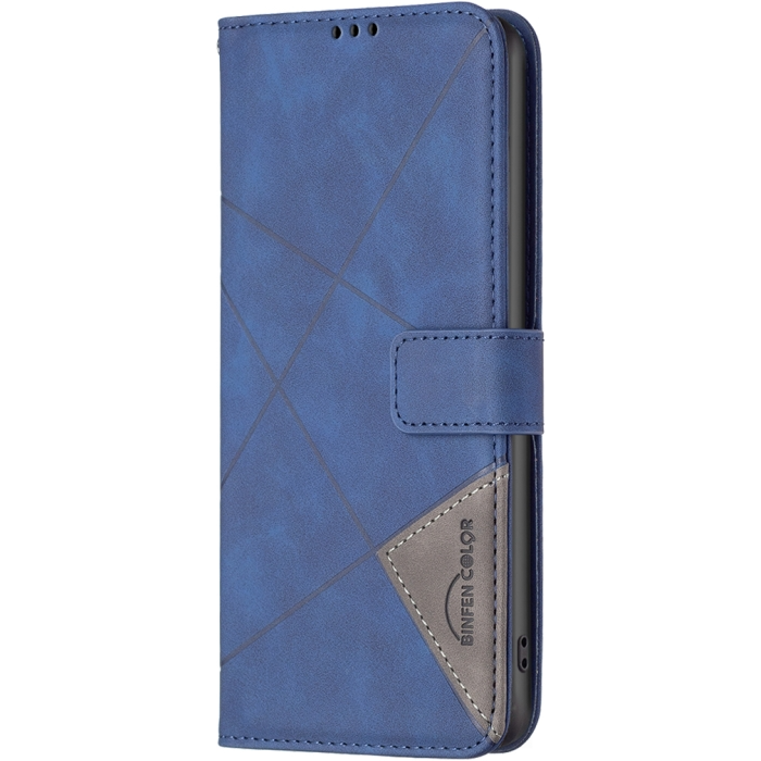 Diárové puzdro na Oppo A98 5G Texture modré