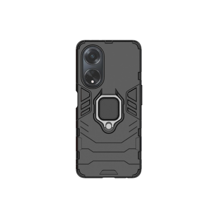 Odolné puzdro na Oppo A98 5G Ring Armor Rugged čierne