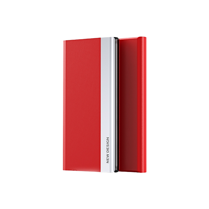 Diárové puzdro na Honor 90 Lite 5G Slide Book červené