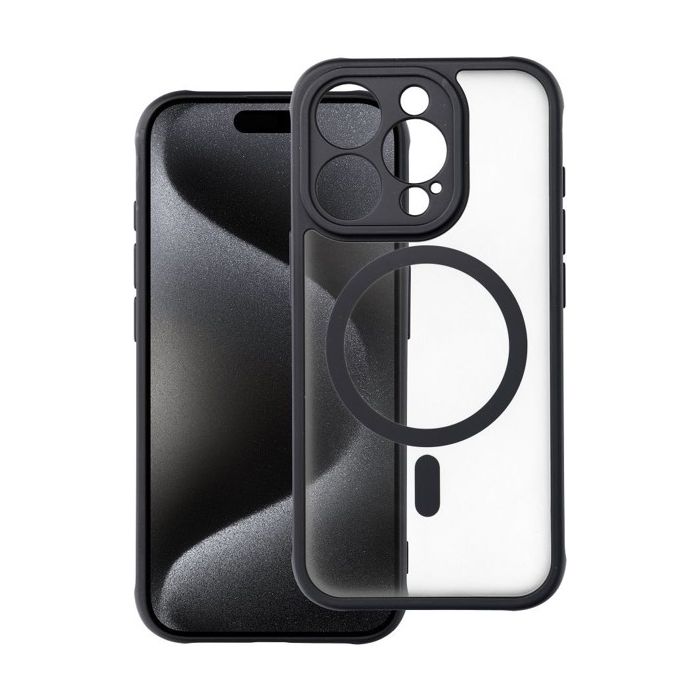 Obal Full Matte Mag Cover MagSafe Apple iPhone 13 Pro black